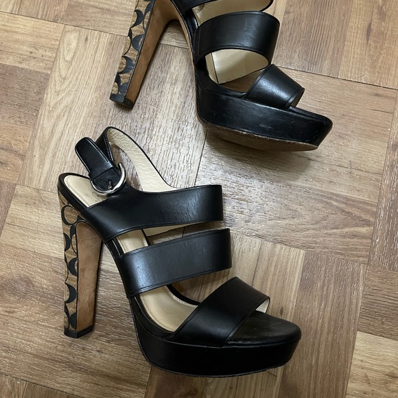 Coach Shoes - Coach high heels size 5.5